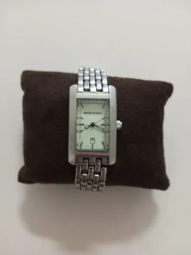 Relogio Armani original prateado
