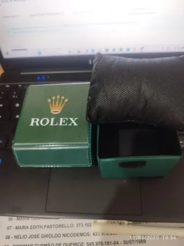 CAIXA PARA RELOGIO ROLEX - COM ESPUMA PROTETORA