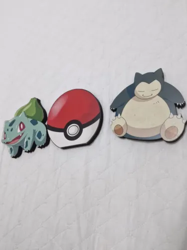 KIT 3 Pokémon Decorações 