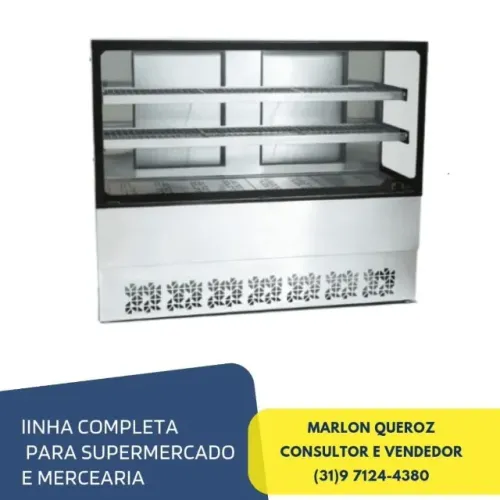 Vitrine Expositora refrigerada 1,5M Polar