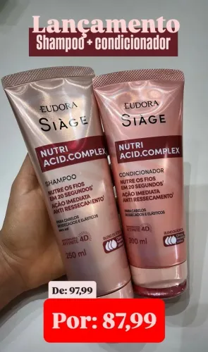 Eudora Siàge Nutri Acid.Complex em promoção