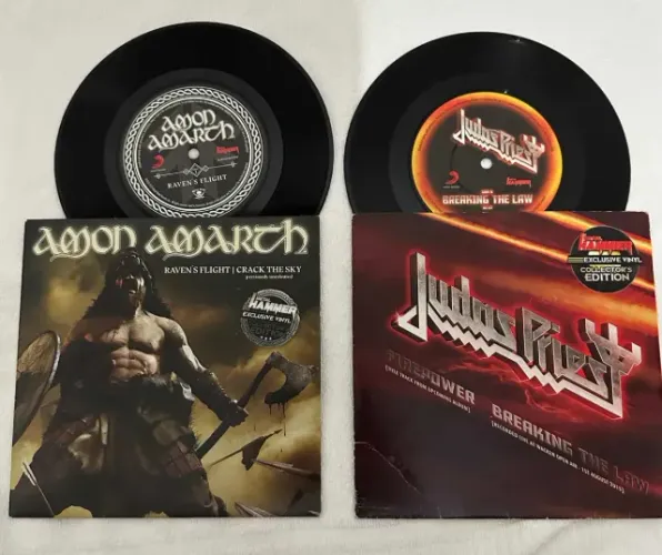 Judas Priest Amon Amarth Lp Disco Vinil Colecao Iron Maiden CD importado heavy metal