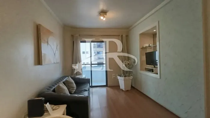LR Flats - Flat 1 quarto com arrumação diária para Locação no Itaim Bibi