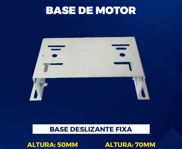 Base de Motor Deslizante Fixa para Segurança Residencial