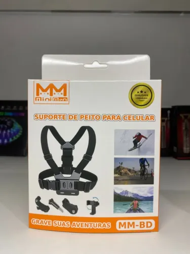 Suporte de peito para celular