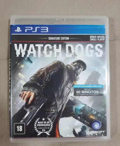 Watch Dogs - PS3 - Edição Signature