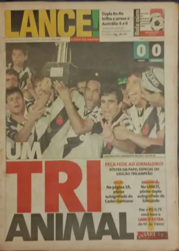 Jornal Lance, Um tri Animal 