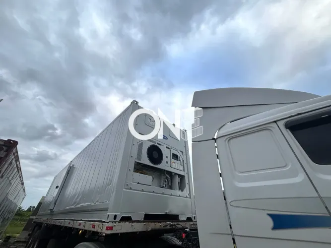 Câmara fria em container 