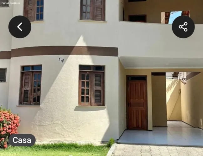 Casa Duplex/Usada para Venda em Fortaleza, Sapiranga-Coité, 5 dormitórios, 4 suítes, 4 ban