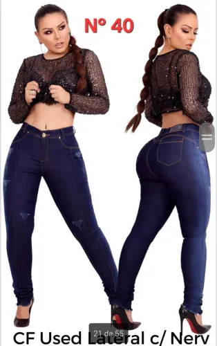 Calça Jeans Feminina tam: 40