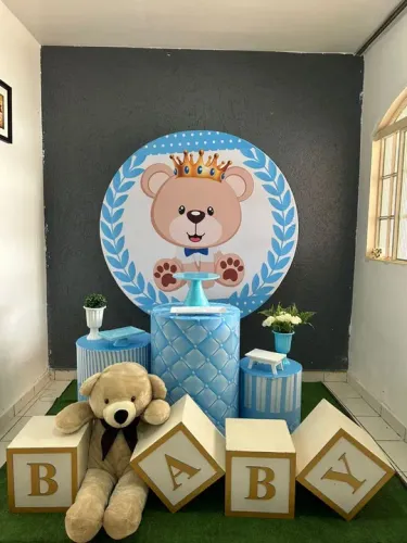 Tema Urso Príncipe / Decoração Urso Príncipe 