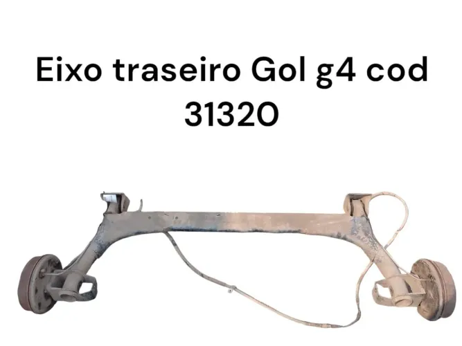 Eixo traseiro gol g4 