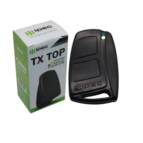 Controle TxTop 433 para motores de portão , incluso cadastro do controle no portão 