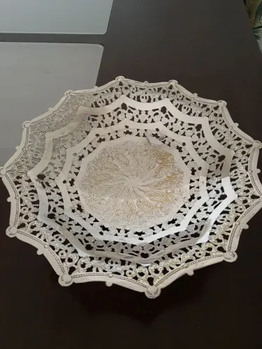 Centro de mesa Prata Regia 90