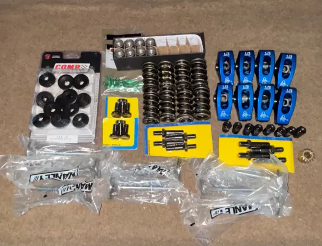 Balanceiros roletados kit para opala /caravan 4 cil novo sem uso
