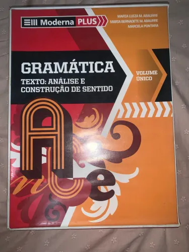 Gramática: Texto Moderna Plus box 