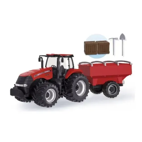  Brinquedo Trator Agrícola Case IH Magnum Novo na Caixa