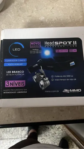 Fotóforo MMO Head Spot II + Lupa 3.5x