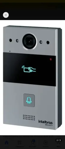 Videoporteiro Ip 1 Tecla Uso Externo Xpe 3101 Ip Intelbras