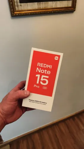 Xiaomi RedMi Note 15 Pro 12GB 512GB Novo