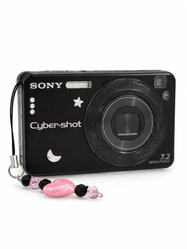 câmera sony cybershot dsc-w120 preta
