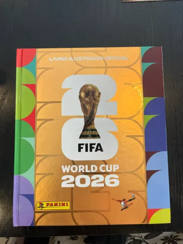Álbum da Copa do Mundo 2026 Dourado, Numerado 773/15000 Edição limitada 