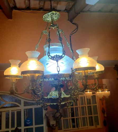 Lustre imperial antigo relíquia 