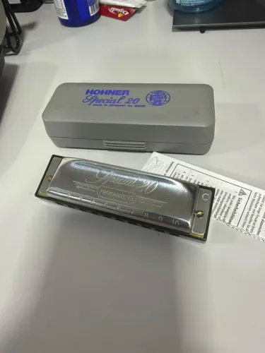 Gaita Harmonica Hohner Special 20 - Afinação em C