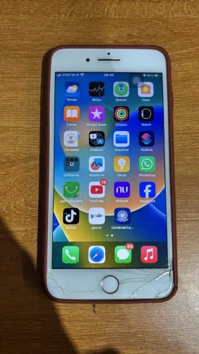 IPHONE 8PLUS TUDO OK? NÃO ABAIXO O VALOR !!! NÃO ENTREGO!!!!!