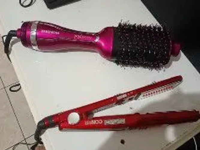 Chapinha Conair e escova secadora mondial 