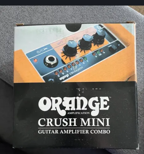 Mini amplificador Orange Crush novo