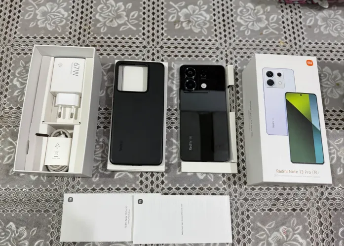 Xiaomi Redmi Note 13 Pro 5G Black - 512GB / 12GB RAM (Impecável)