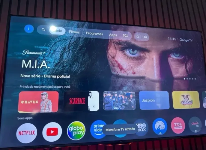 SMART TV 55 POLEGADAS TCL 55P7K QLED