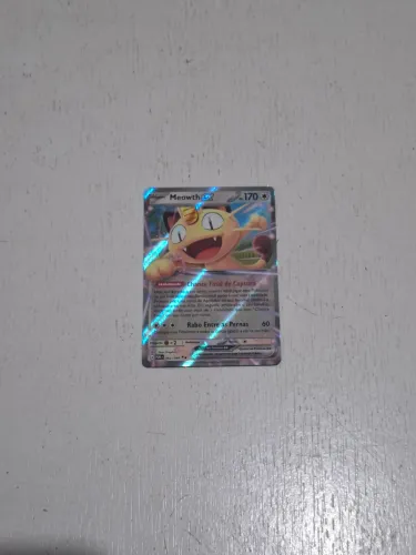 Pokémon TCG Meowth ex (062/088) Equilíbrio Perfeito