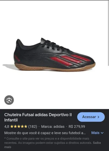 Tênis Adidas masculino ou infantil