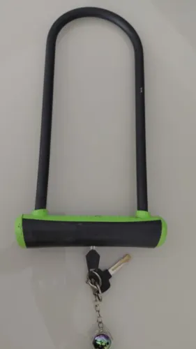 Cadeado em U Kryptonite para Bicicleta com Chaves