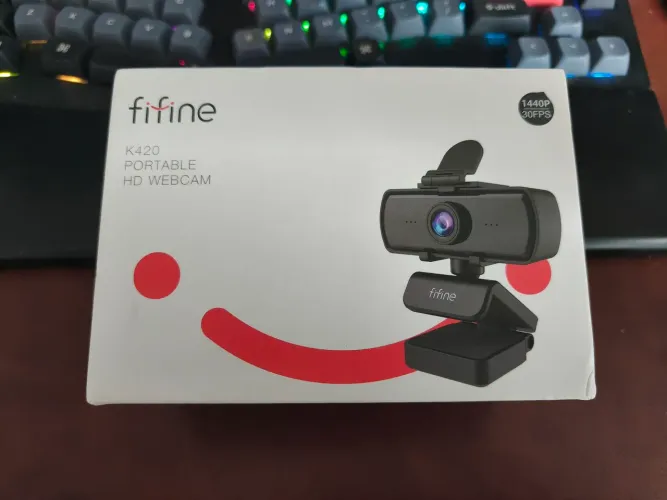Webcam Fifine K420 lacrada!