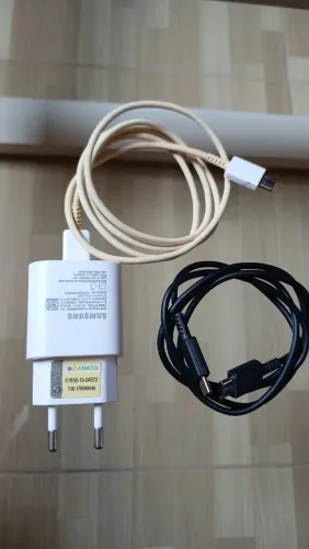 Carregador Samsung turbo original tipo C 25W +um cabo de reserva