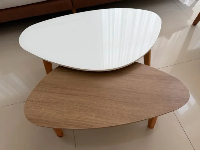 Conjunto de Mesas para Casa - 2 Peças