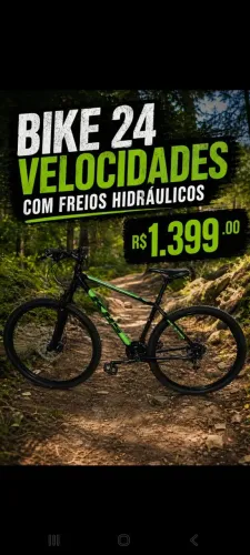 Bike KHS Shimano Alívio R$ 1.999.00