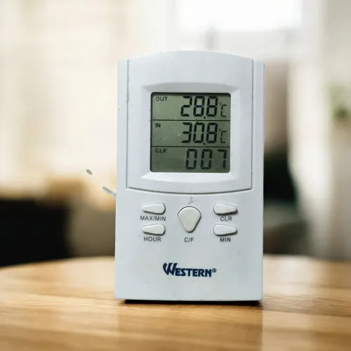 Termômetro digital temperatura interna e externa