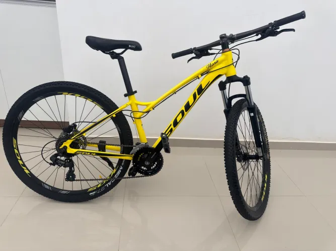 Bicicleta Soul Flora Aro 29 Alumínio Shimano Revisada - Excelente Estado