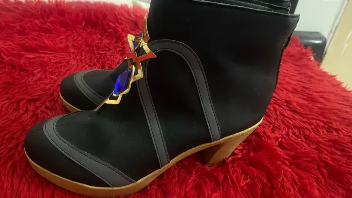 Bota cosplay sapato navia genshin impact tam 35