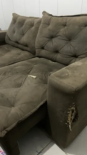 Sofá retrátil 3 lugares 2Metros 