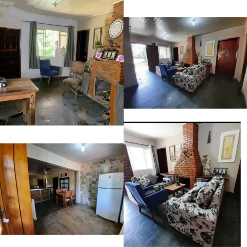 OPORTUNIDADE - Excelente CHÁCARA com 2 CASAS TÉRREAS ISOLADAS Loft Galpão - Lago - 100 met