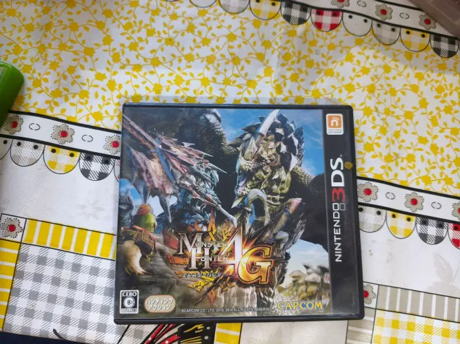 Monster Hunter 4g Nintendo 3ds (Mídia Japonesa)