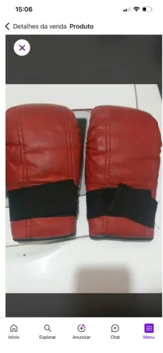 luva de boxe