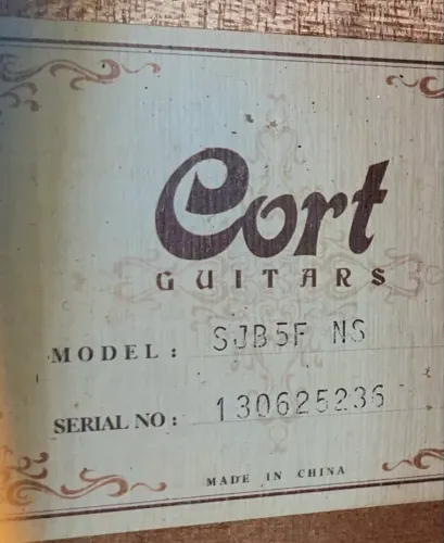 BAIXOLÃO Cort SJB?5FB Natural Satin (modelo SJB5F-NS)