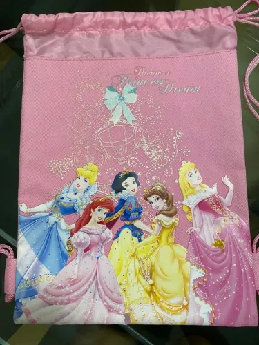 Bolsa Saco Mochila Princesas Disney