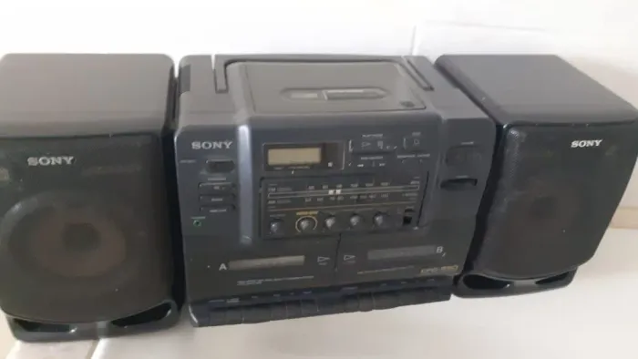 Mini System Sony CFD-550 Vintage anos 90 Boom Box( EUA)